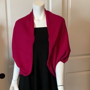 Chicos Fuchsia Shrug